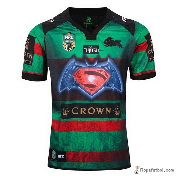 Camiseta Rugby Rabbitohs Replica Primera Ropa 2016 Verde